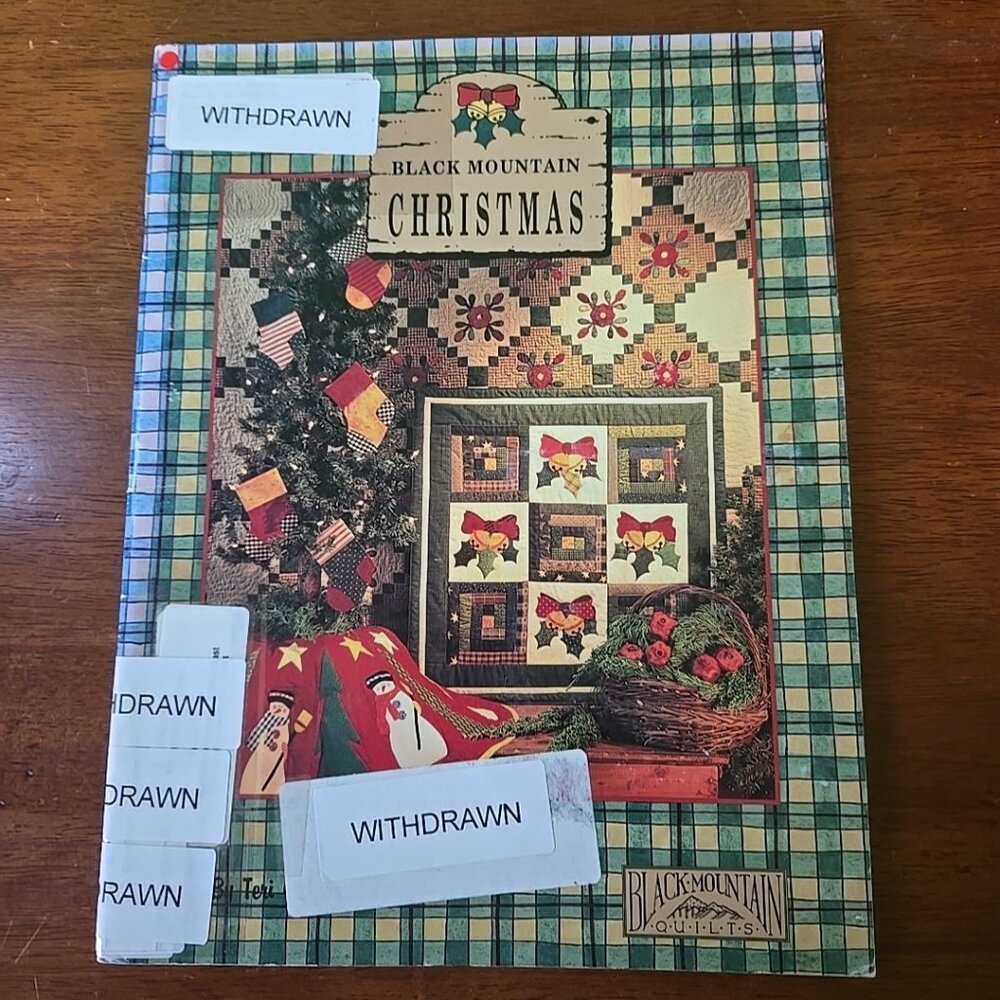 Black Mountain Christmas Teri Christopherson 1998 Christmas quilting